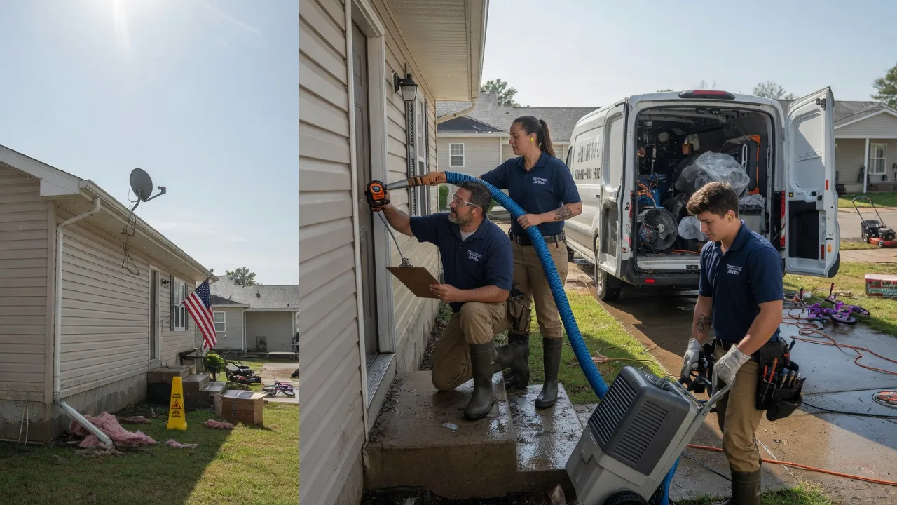 Ceiling Water Damage Restoration in La Coste, TX near me