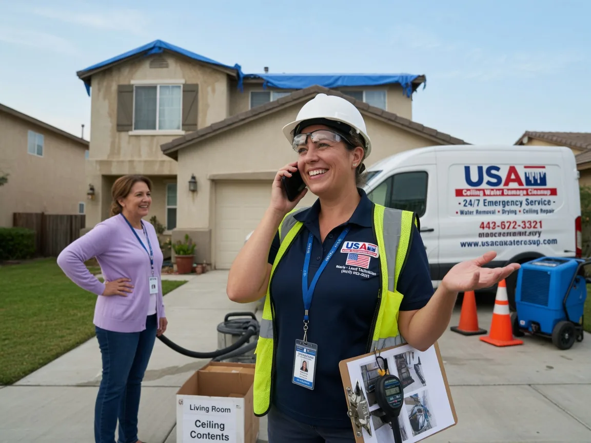 Ceiling Water Damage Restoration La Coste, TX FAQs